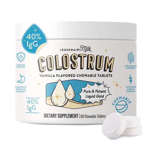 legendairy milk vanila flavoured colostrum chewables