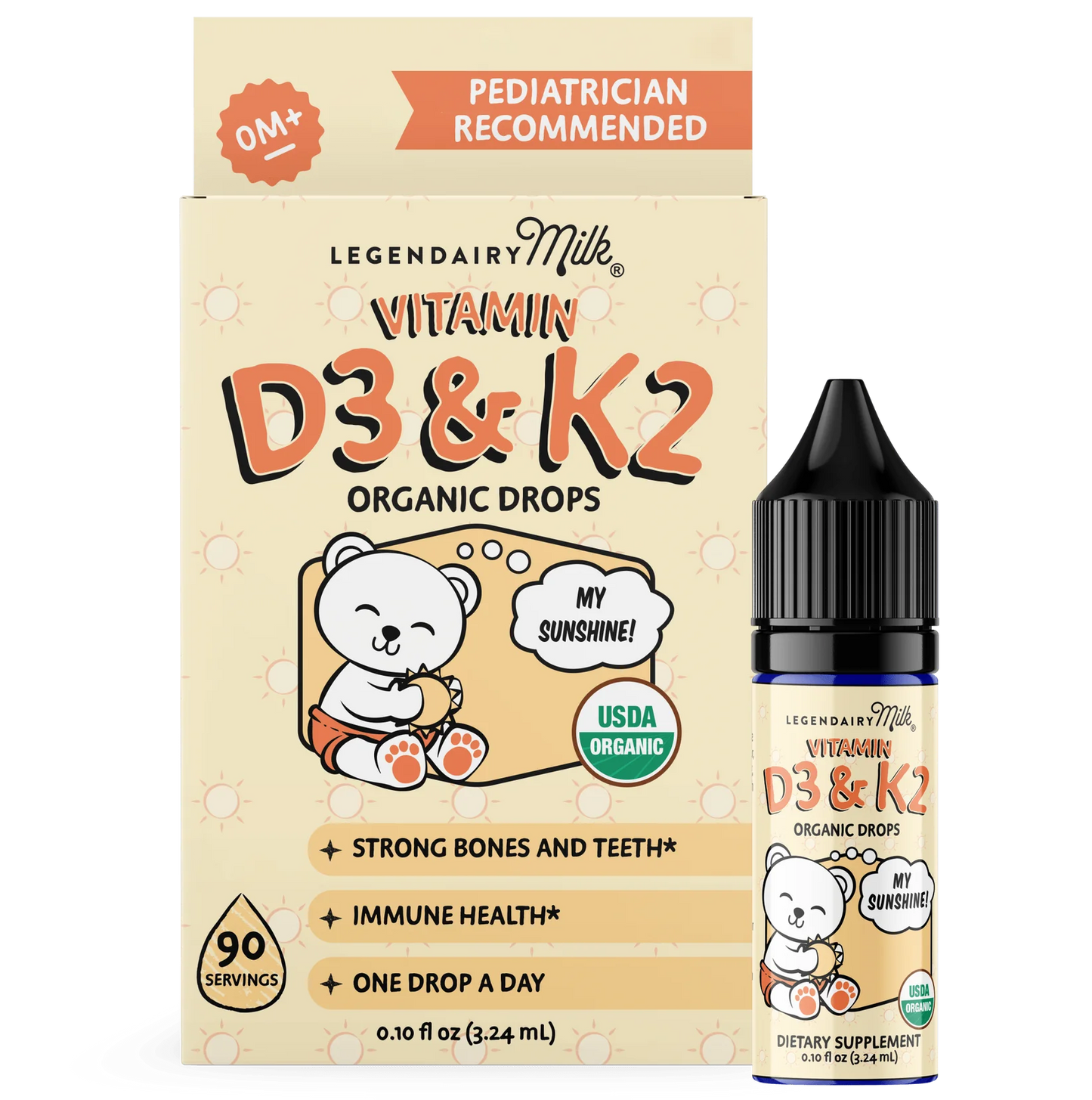 Baby Vitamin D3 & K2 Liquid Drops