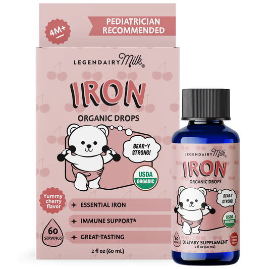 Organic Iron Drops for Baby and Toddler