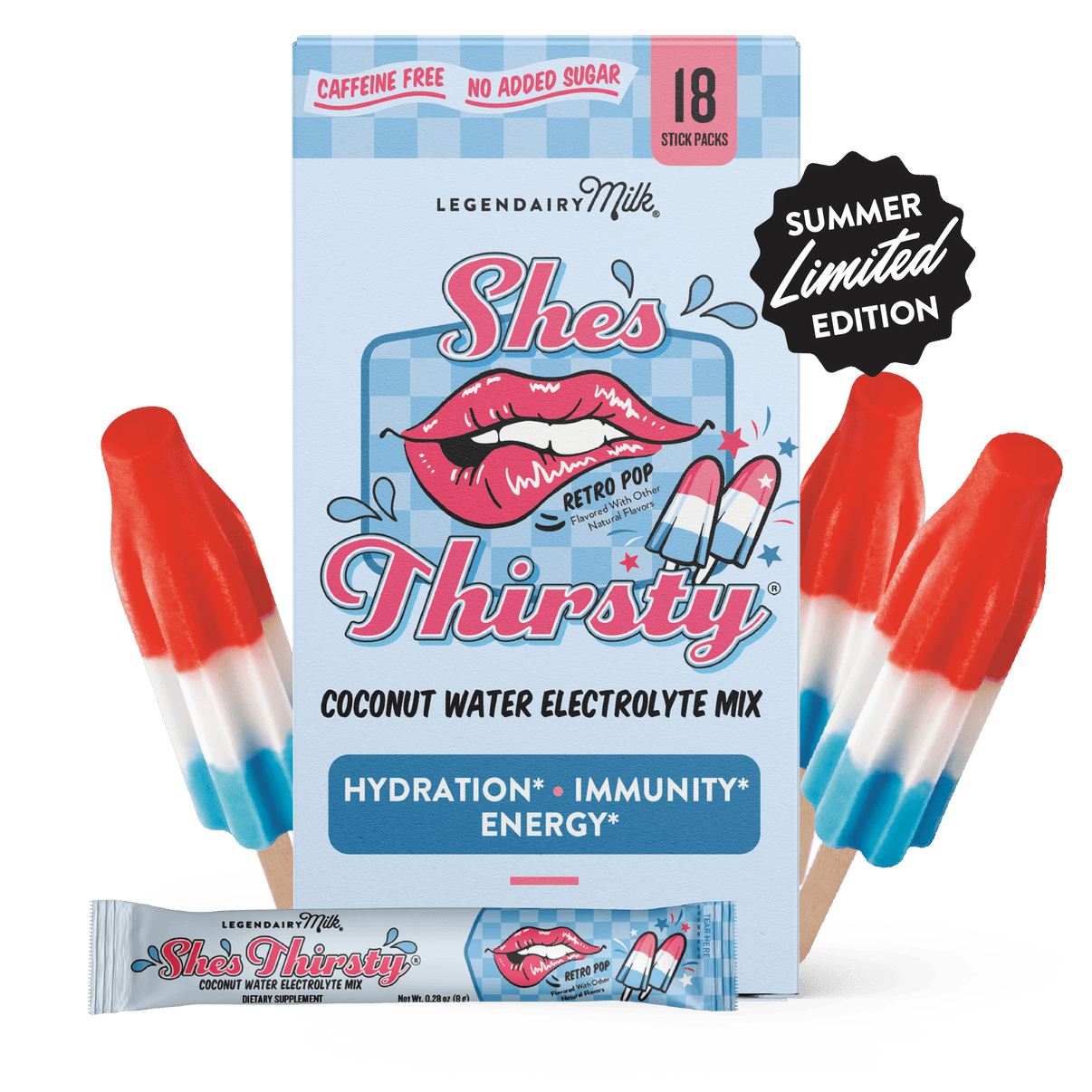 Hydration - She’s Thirsty Coconut Water Electrolyte Mix