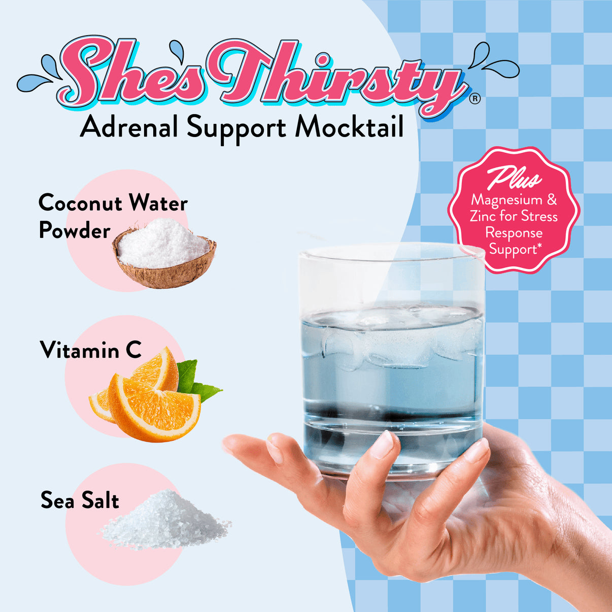 Hydration - She’s Thirsty Coconut Water Electrolyte Mix