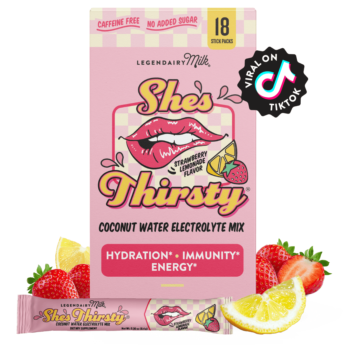 Hydration - She’s Thirsty Coconut Water Electrolyte Mix