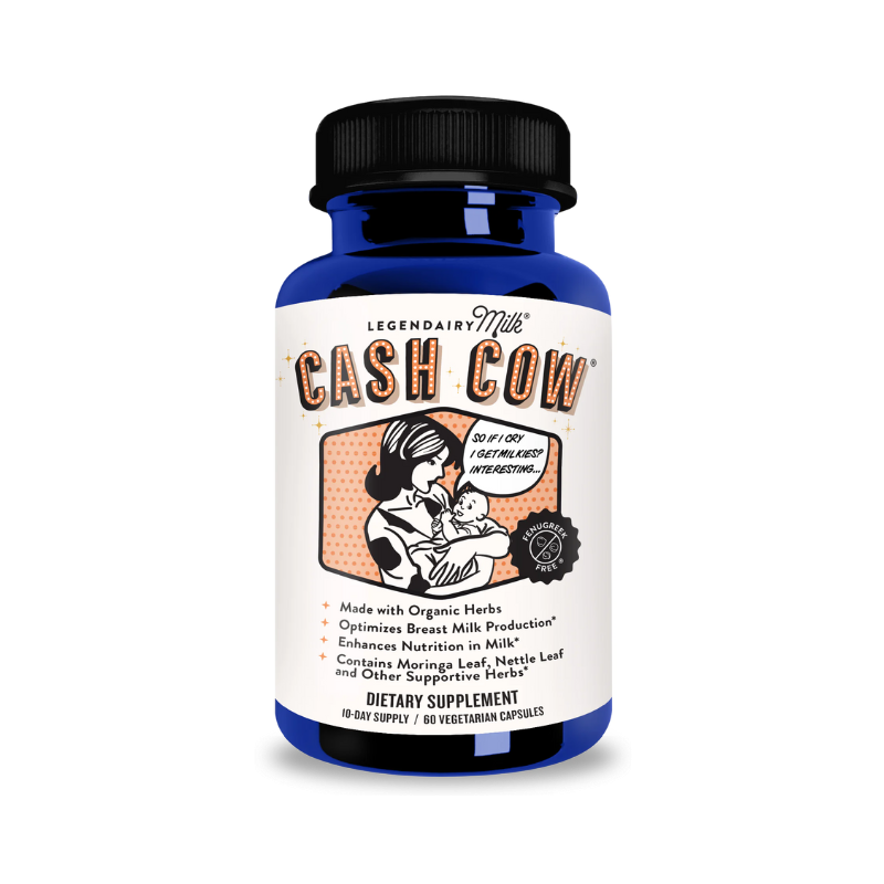 Cash Cow dietary supplement packaging