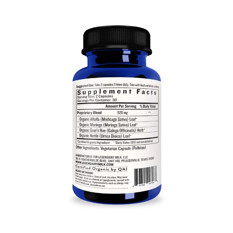 cash cow supplement bottle facts