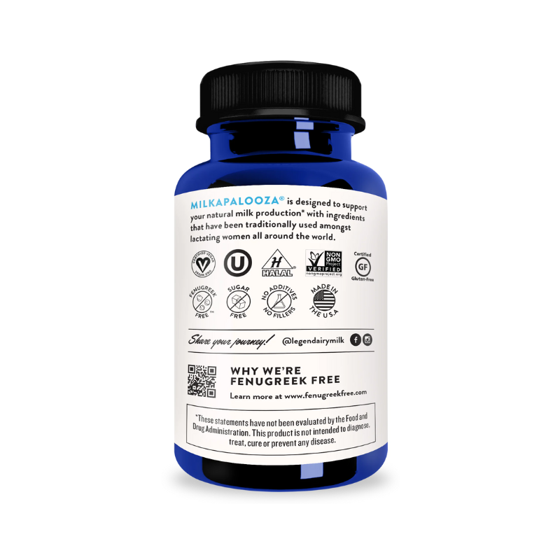 milkapalooza supplement bottle packaging rear view