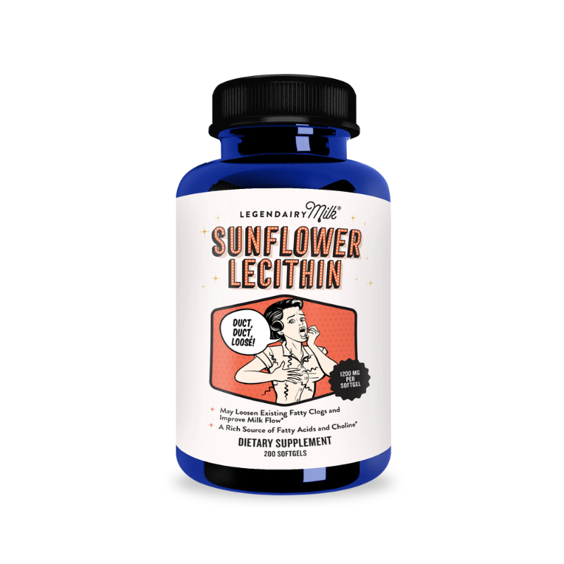 sunflower lecithin softgel supplement