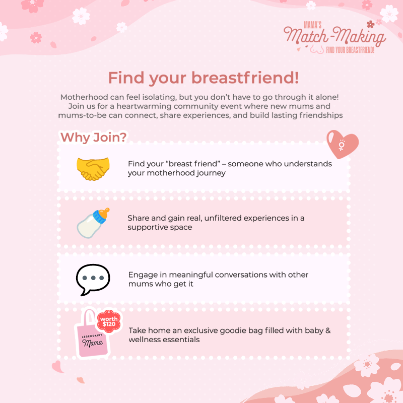 Mummy’s Match-Making – Find Your Breast Friend! (Community Event)