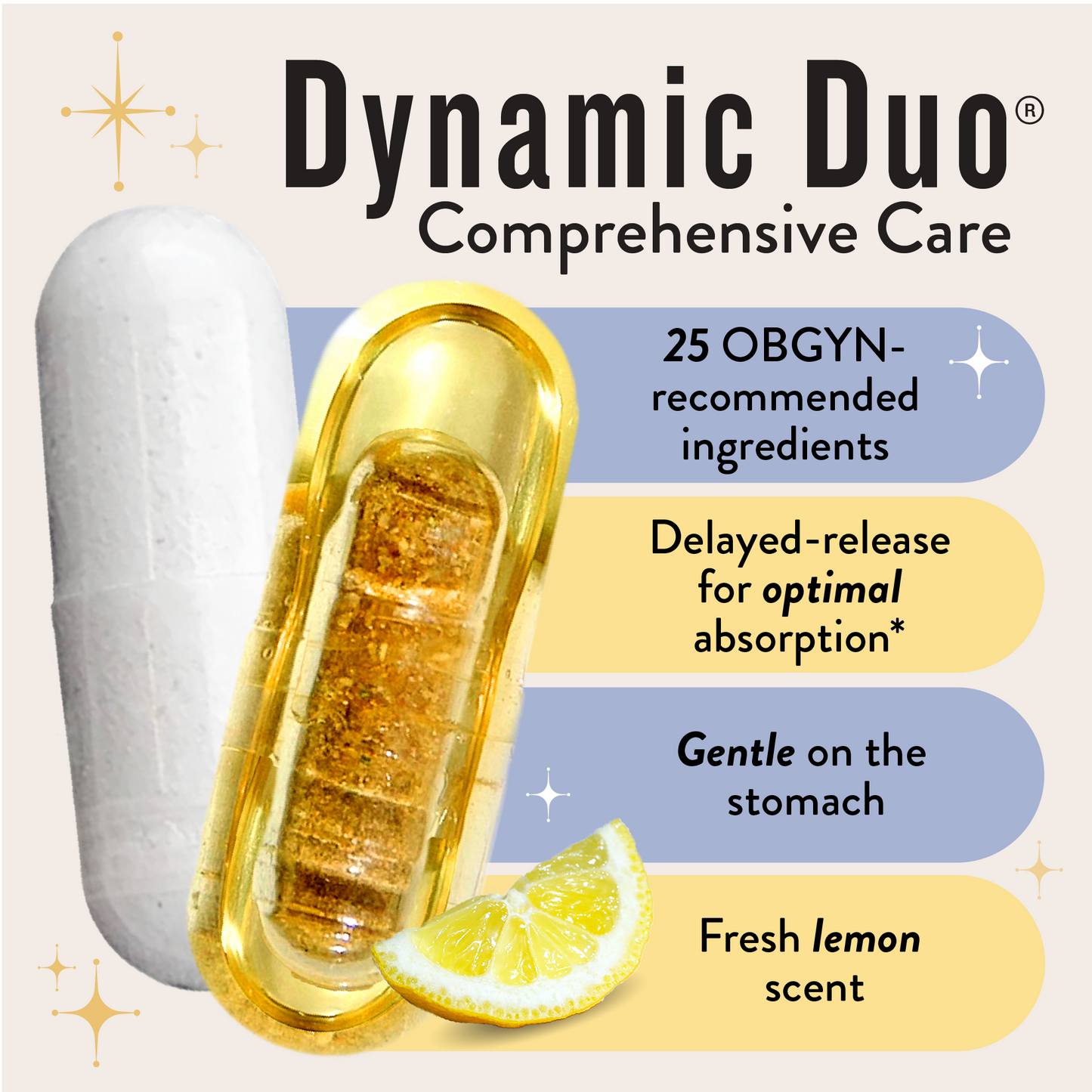 Dynamic Duo AM/PM Prenatal & Postnatal multivitamin