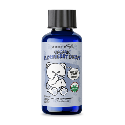 Organic Baby and Toddler Elderberry Drops