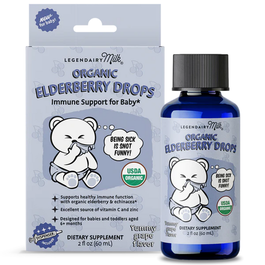 Organic Baby and Toddler Elderberry Drops