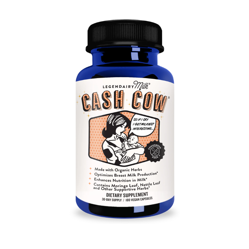 cash cow supplement bottle packaging