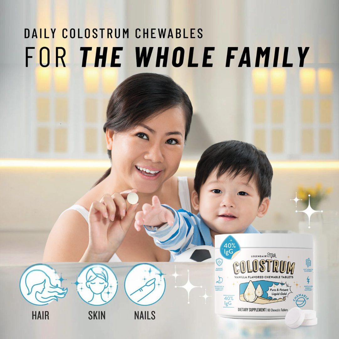 chewable colostrum for the whole family