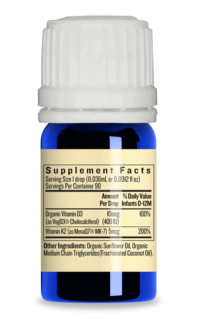 supplement vitamin d3 k2 drops supplement facts label