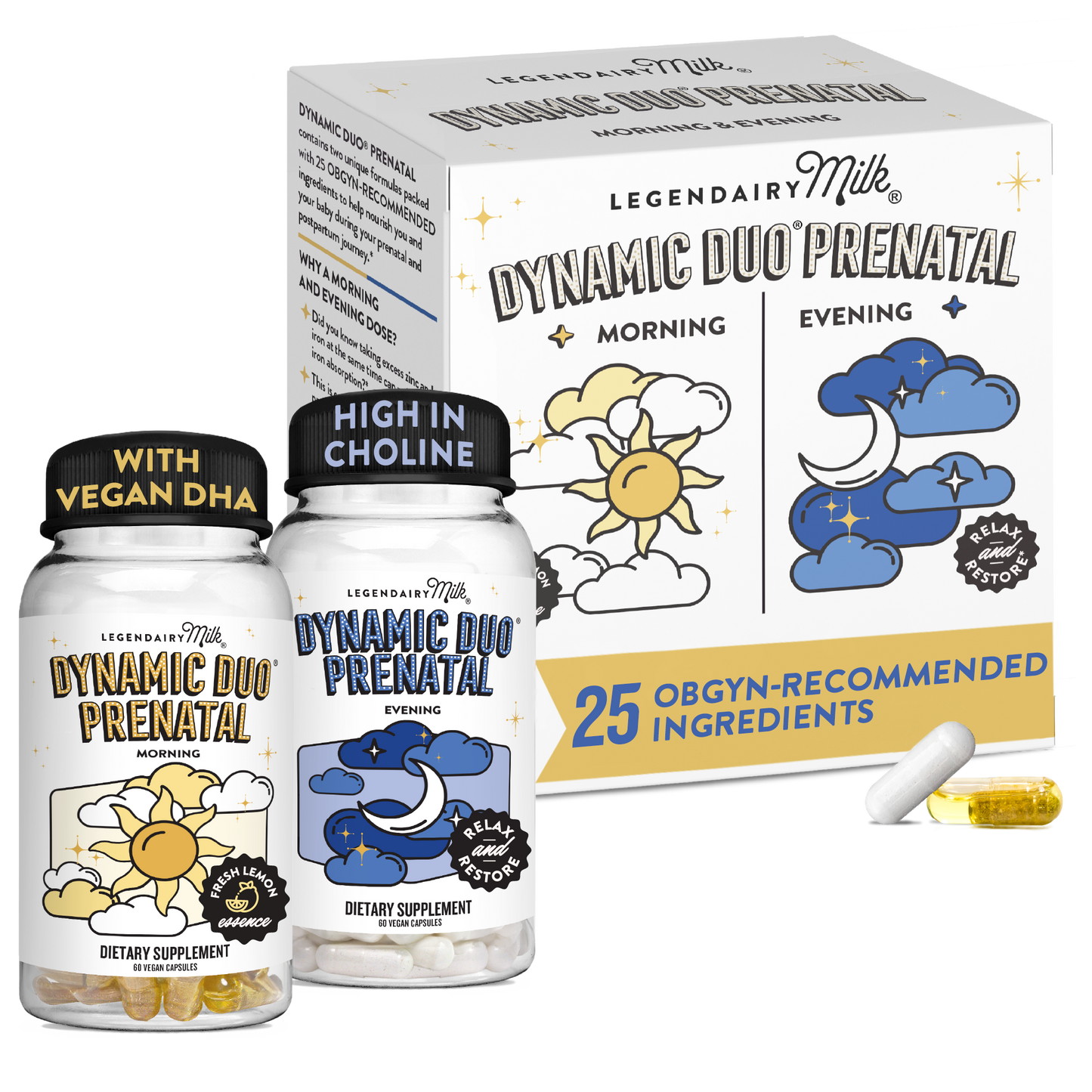 Dynamic Duo AM/PM Prenatal & Postnatal multivitamin