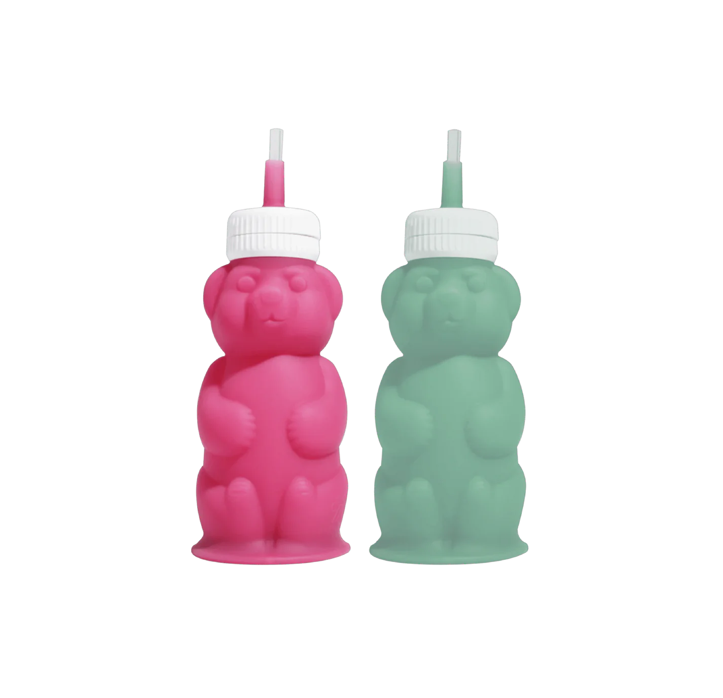 Honey Bear Straw Cup With 2 Colour
