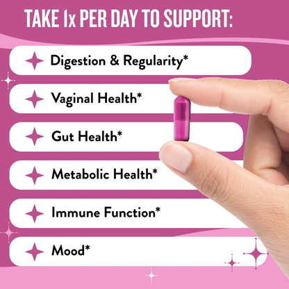 Hot Girl Ish™ Women’s Daily Probiotic (Prebiotic & Post-biotic)
