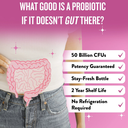 Hot Girl Ish™ Women’s Daily Probiotic (Prebiotic & Post-biotic)