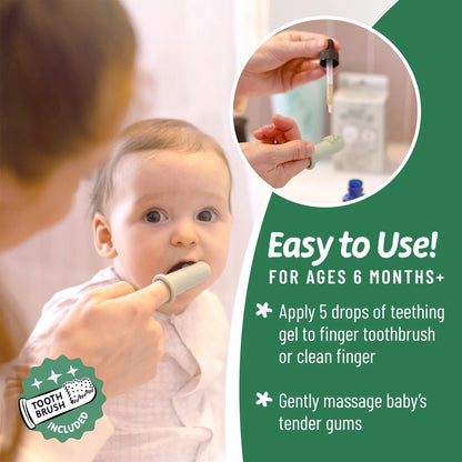 How To Use The Baby Teething Drop