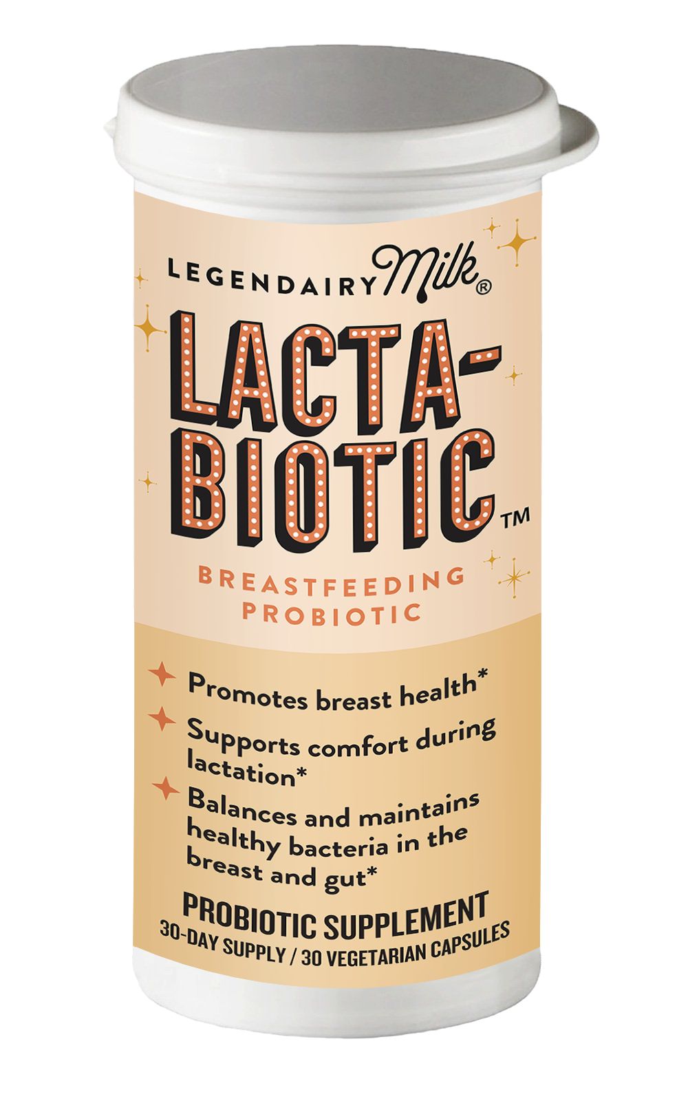 lacta biotic probiotic supplement bottle