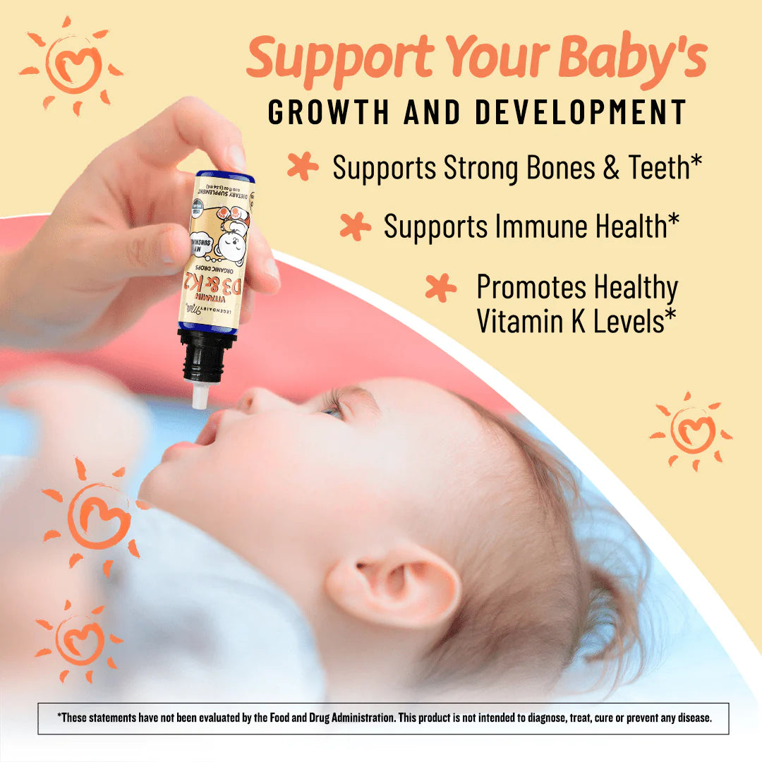 Baby Vitamin D3 & K2 Liquid Drops