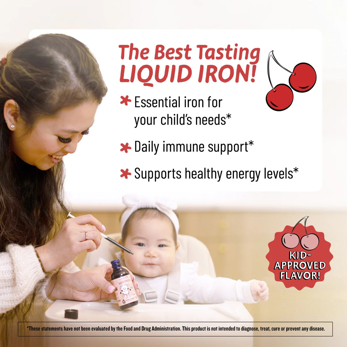 Organic Iron Drops for Baby and Toddler