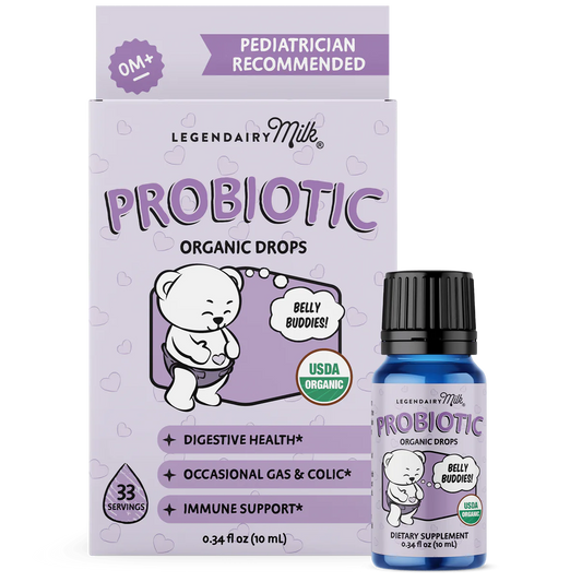Organic Probiotic Drops for Baby and Toddler