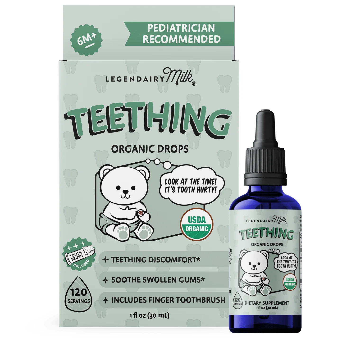 Organic Baby Teething Drops