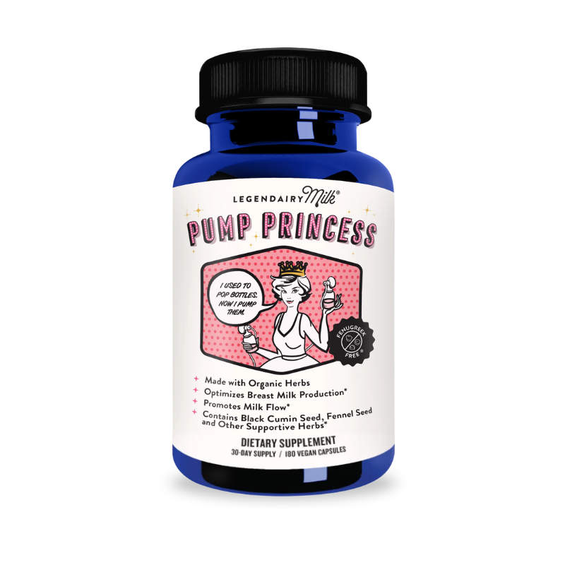 pump princess supplement bottle packaging