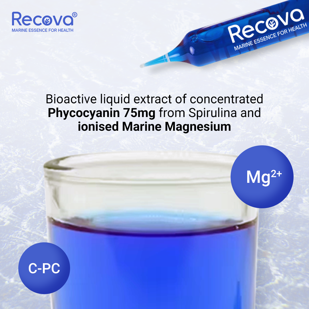 Add-On - Sacred Essence™ - Phycocyanin + Marine Magnesium (Antioxidant, Heart & Liver Support)