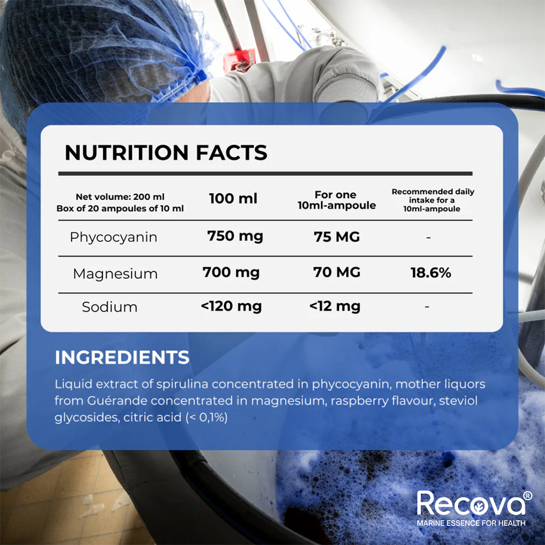Add-On - Sacred Essence™ - Phycocyanin + Marine Magnesium (Antioxidant, Heart & Liver Support)