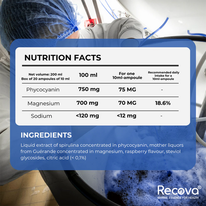 Add-On - Sacred Essence™ - Phycocyanin + Marine Magnesium (Antioxidant, Heart & Liver Support)