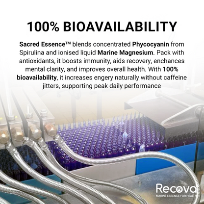 Add-On - Sacred Essence™ - Phycocyanin + Marine Magnesium (Antioxidant, Heart & Liver Support)