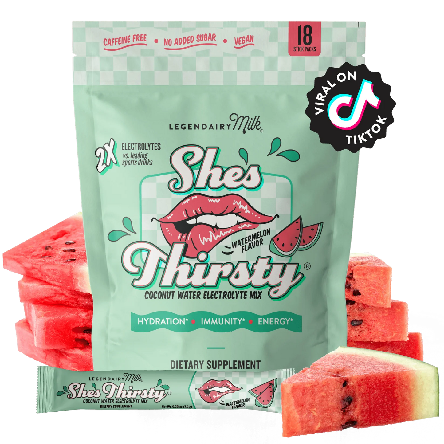 Hydration - She’s Thirsty Coconut Water Electrolyte Mix