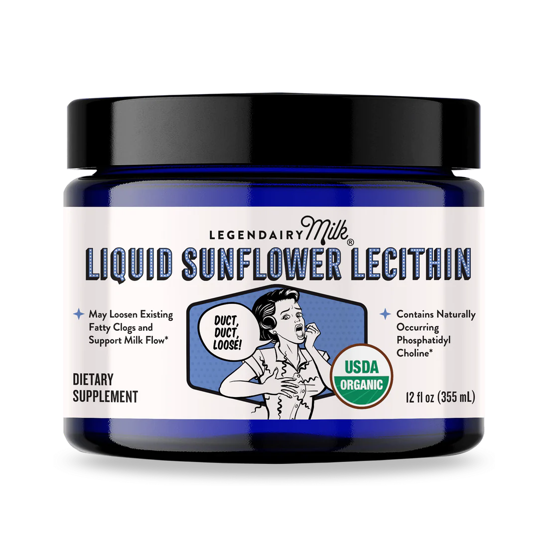 new liquid sunflower lecithin flat packaging