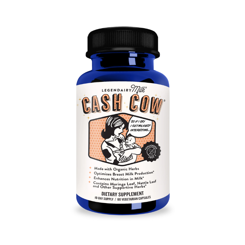 cash cow supplement bottle packaging