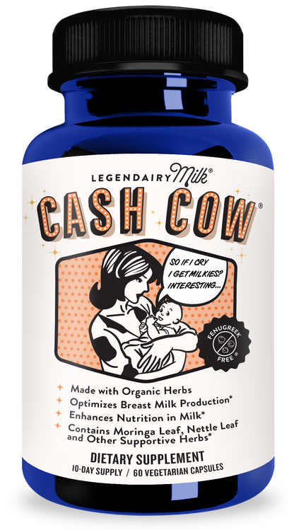 cash cow supplement bottle packaging