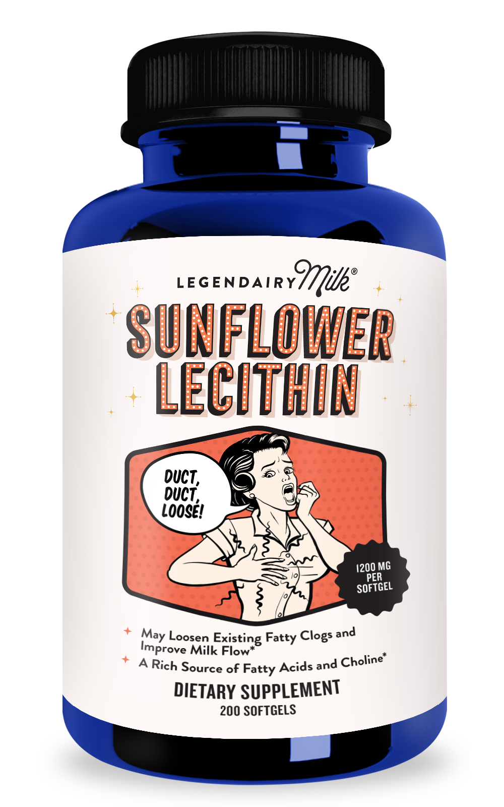 sunflower lecithin softgel supplement